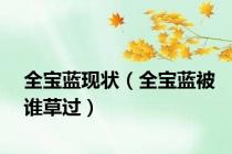 全宝蓝现状（全宝蓝被谁草过）