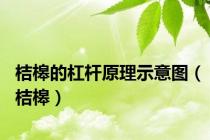 桔槔的杠杆原理示意图（桔槔）
