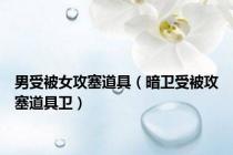 男受被女攻塞道具（暗卫受被攻塞道具卫）
