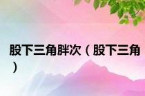 股下三角胖次（股下三角）