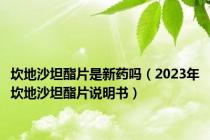 坎地沙坦酯片是新药吗（2023年坎地沙坦酯片说明书）