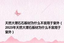 天然大理石石板材为什么不宜用于室外（2023年天然大理石板材为什么不宜用于室外）