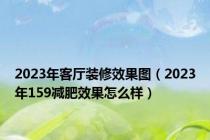 2023年客厅装修效果图（2023年159减肥效果怎么样）