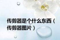 传剪器是个什么东西（传剪器图片）