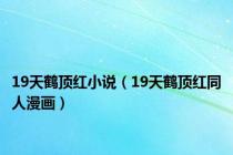19天鹤顶红小说（19天鹤顶红同人漫画）