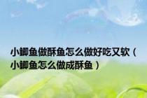 小鲫鱼做酥鱼怎么做好吃又软（小鲫鱼怎么做成酥鱼）
