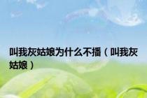 叫我灰姑娘为什么不播（叫我灰姑娘）