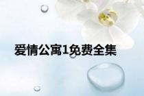 爱情公寓1免费全集