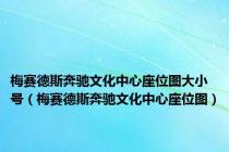 梅赛德斯奔驰文化中心座位图大小号（梅赛德斯奔驰文化中心座位图）