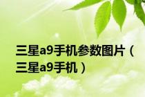 三星a9手机参数图片（三星a9手机）