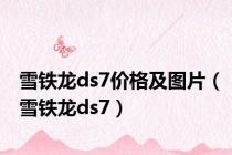 雪铁龙ds7价格及图片（雪铁龙ds7）