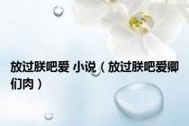 放过朕吧爱 小说（放过朕吧爱卿们肉）