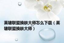 英雄联盟换肤大师怎么下载（英雄联盟换肤大师）