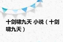 十剑啸九天 小说（十剑啸九天）