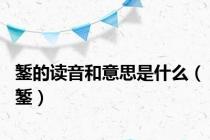 錾的读音和意思是什么（錾）