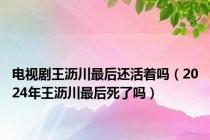电视剧王沥川最后还活着吗（2024年王沥川最后死了吗）