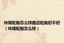 玲珑轮胎怎么样路迈轮胎好不好（玲珑轮胎怎么样）