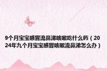 9个月宝宝感冒流鼻涕咳嗽吃什么药（2024年九个月宝宝感冒咳嗽流鼻涕怎么办）