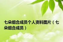 七朵组合成员个人资料图片（七朵组合成员）