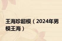 王海珍超模（2024年男模王海）