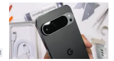 Pixel9ProXL接受网上流行的弯曲测试