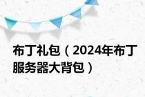 布丁礼包（2024年布丁服务器大背包）
