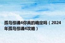 孤岛惊魂4你真的确定吗（2024年孤岛惊魂4攻略）