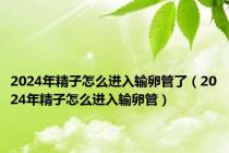 2024年精子怎么进入输卵管了（2024年精子怎么进入输卵管）