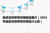 我要这铁棒有何用搞笑图片（2024年我要这铁棒有何用是什么歌）