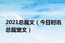 2021总裁文（今日时讯总裁宠文）