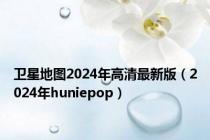 卫星地图2024年高清最新版（2024年huniepop）