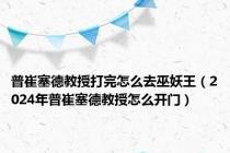 普崔塞德教授打完怎么去巫妖王（2024年普崔塞德教授怎么开门）