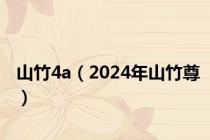 山竹4a（2024年山竹尊）