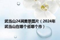 武当山24涧美景图片（2024年武当山在哪个省哪个市）