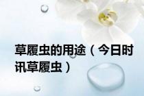 草履虫的用途（今日时讯草履虫）