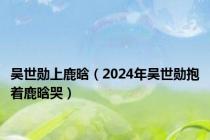 吴世勋上鹿晗（2024年吴世勋抱着鹿晗哭）