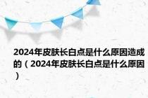 2024年皮肤长白点是什么原因造成的（2024年皮肤长白点是什么原因）