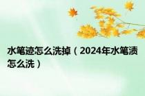 水笔迹怎么洗掉（2024年水笔渍怎么洗）