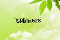飞利浦x628
