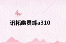 讯拓幽灵蜂a310