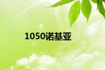 1050诺基亚